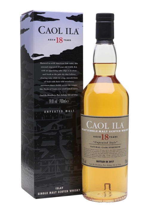 whisky single malt caol ila 18 anni